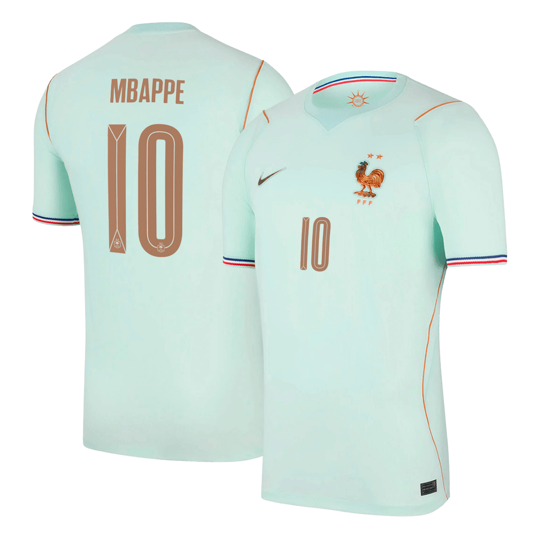 Camiseta Mbappe #10 Francia 2026 Segunda Equipación Copa del Mundo - Versión Hincha