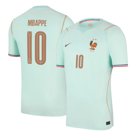 Camiseta Mbappe #10 Francia 2026 Segunda Equipación Copa del Mundo - Versión Hincha