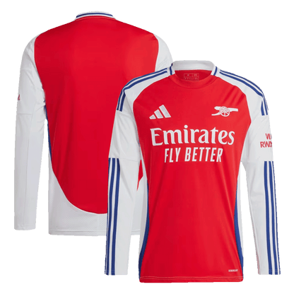 Camiseta Manga Larga Arsenal 2024/25 Primera Equipación Hombre-Versión Hincha