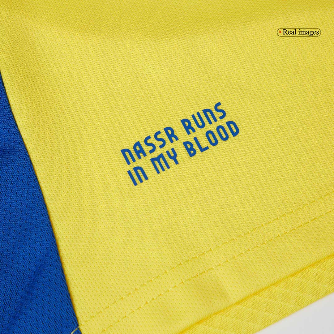 Camiseta RONALDO #7 Al Nassr 2024/25 Primera Equipación - Versión Hincha