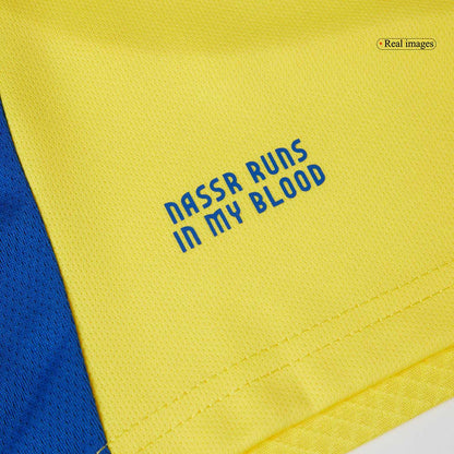 Camiseta RONALDO #7 Al Nassr 2024/25 Primera Equipación - Versión Hincha