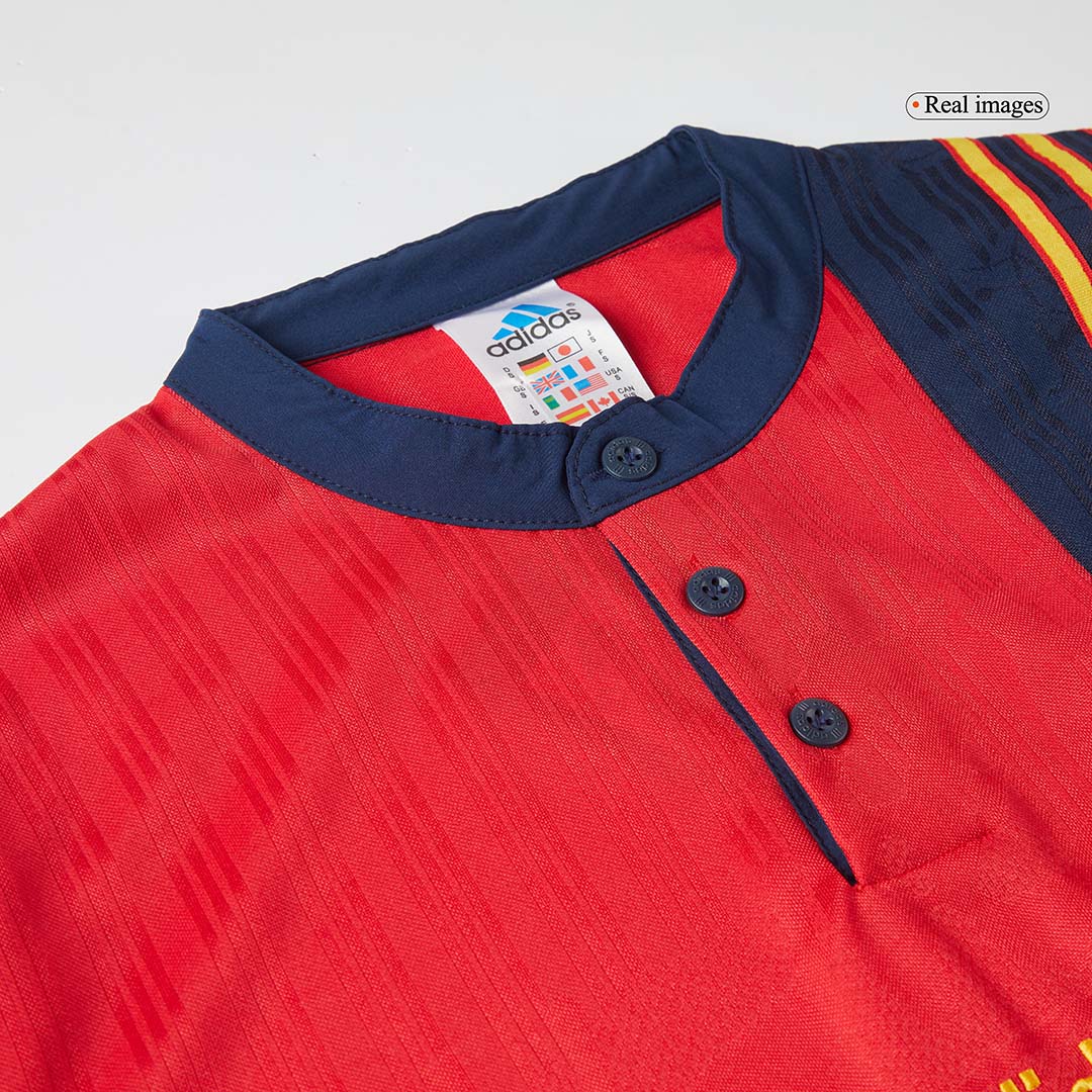 Camiseta Retro 1996 España Primera Equipación