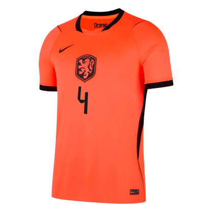 Camiseta VIRGIL #4 Netherlands 2026 Primera Equipación Copa del Mundo - Versión Hincha