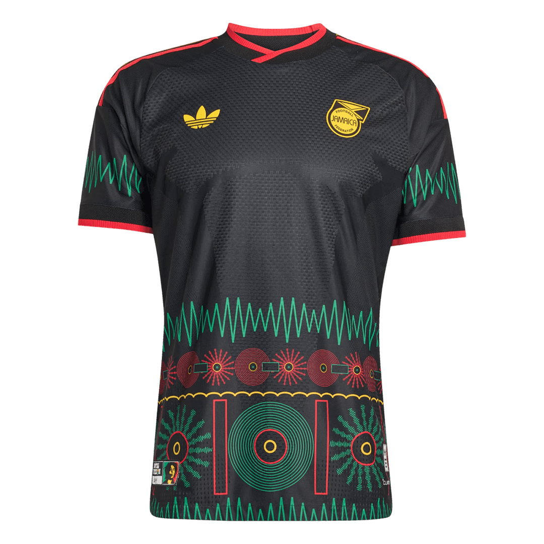 Camiseta Auténtica Jamaica 2026 Segunda Equipación Copa del Mundo - Versión Jugador