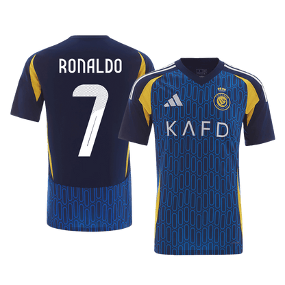 Camiseta RONALDO #7 Al Nassr 2024/25 Segunda Equipación - Versión Hincha