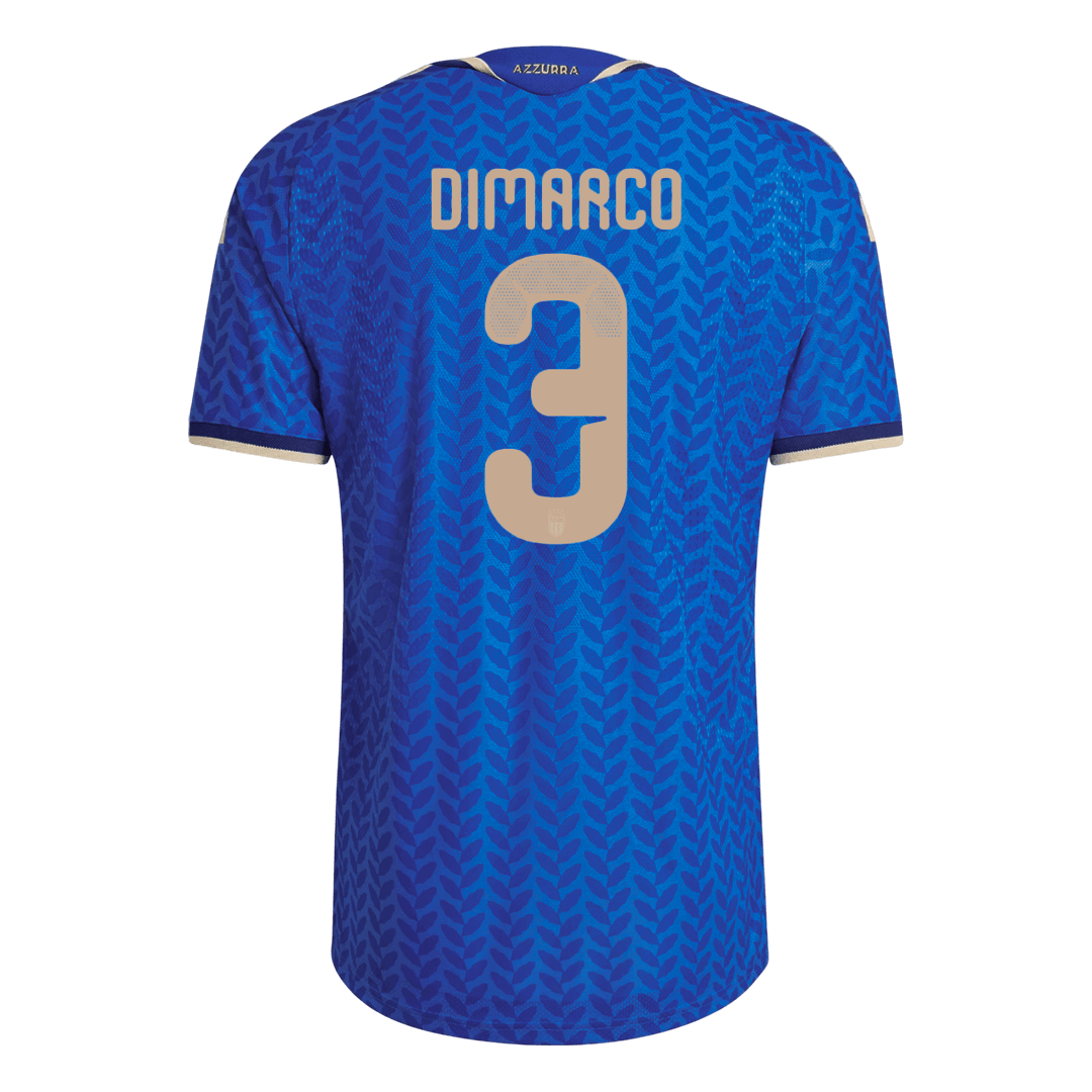 Camiseta Auténtica Dimarco #3 Italia 2026 Primera Equipación Copa del Mundo - Versión Jugador - Vista 8