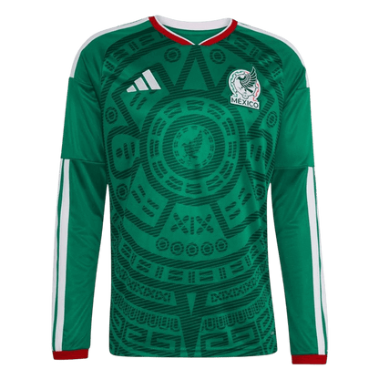Manga Larga México 2026 Primera Equipación Copa del Mundo - Versión Hincha