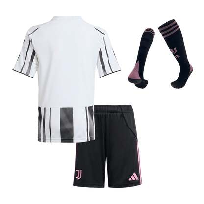 Conjunto Infantil Completo Juventus 2025/26 Primera Equipación Kids