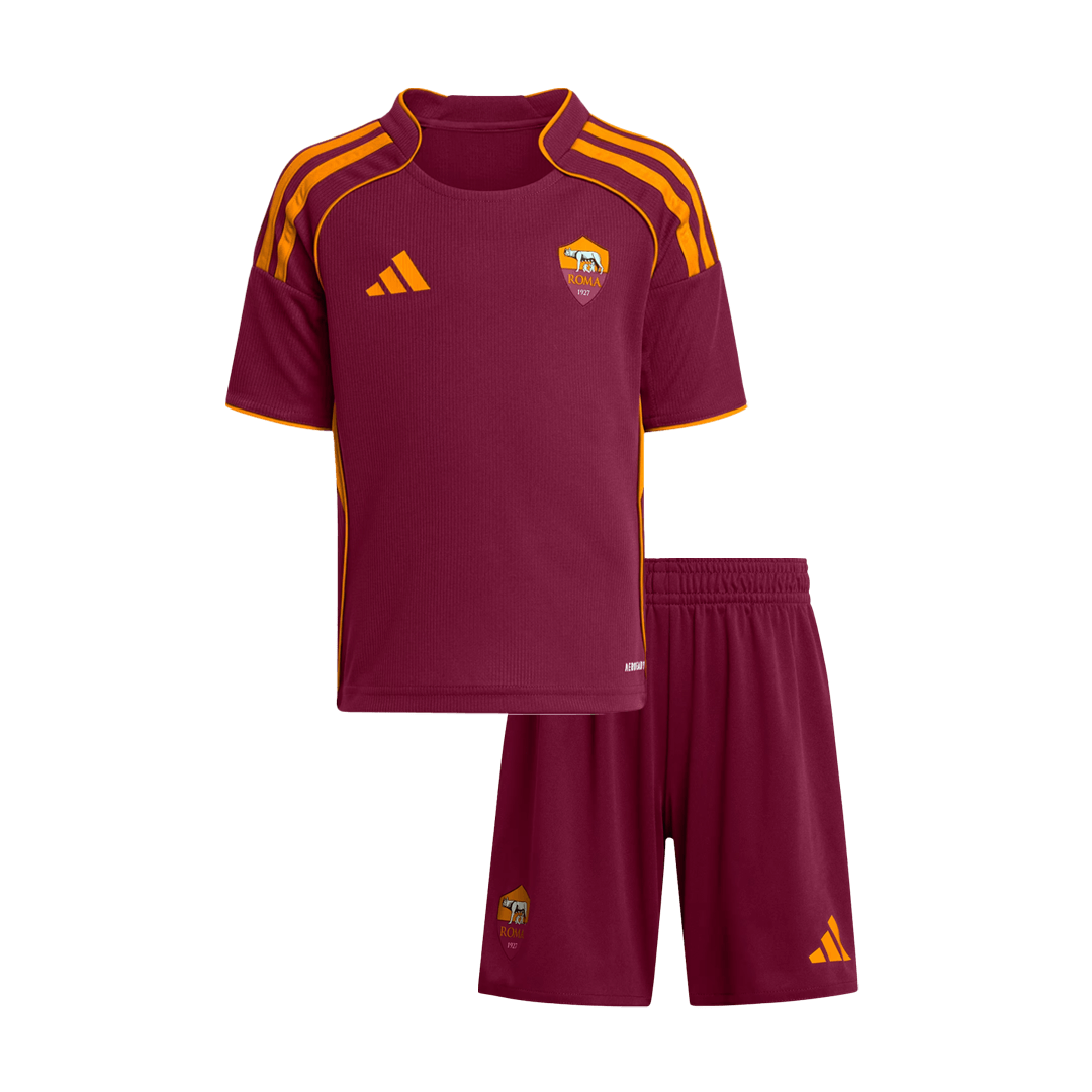 Conjunto Infantil Roma 2025/26 Primera Equipación Kids