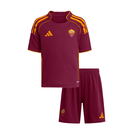 Conjunto Infantil Roma 2025/26 Primera Equipación Kids