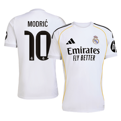 Camiseta Modrić #10 Real Madrid 2025/26 Primera Equipación Hombre - Versión Hincha