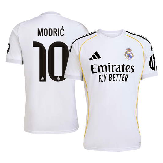Camiseta Modrić #10 Real Madrid 2025/26 Primera Equipación Hombre - Versión Hincha