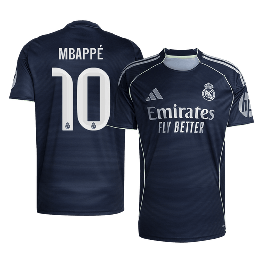 Camiseta MBAPPÉ #10 Real Madrid 2025/26 Segunda Equipación Hombre - Versión Hincha