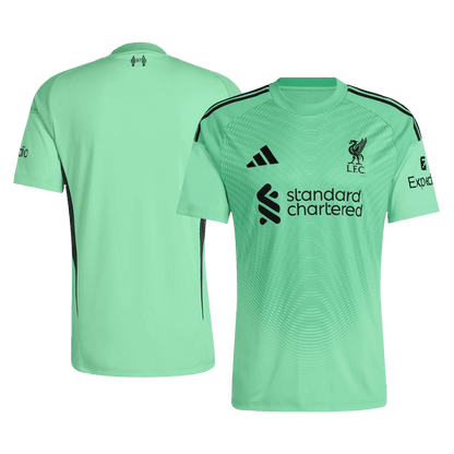 Liverpool Goalkeeper Soccer Jersey 25/26 Green