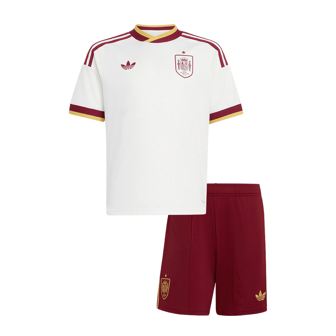 Conjunto Infantil España 2026 Segunda Equipación