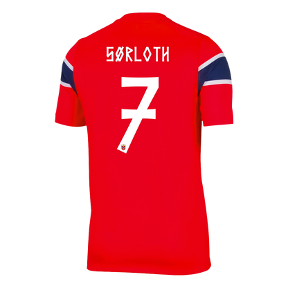 Camiseta Sørloth #7 Noruega 2026 Primera Equipación Copa del Mundo - Versión Hincha