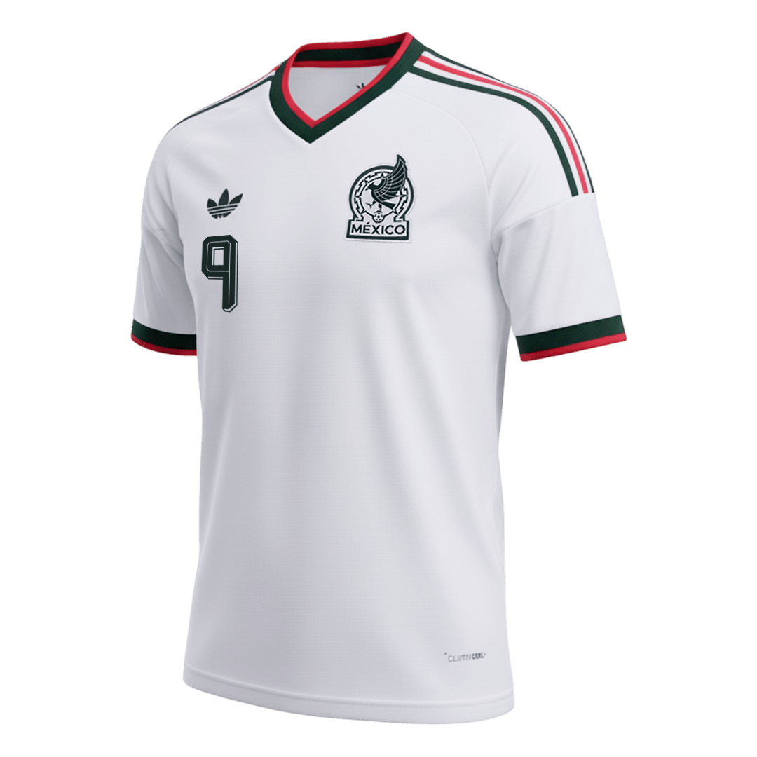 Camiseta RAÚL #9 Mexico 2026 Segunda Equipación Copa del Mundo - Versión Hincha