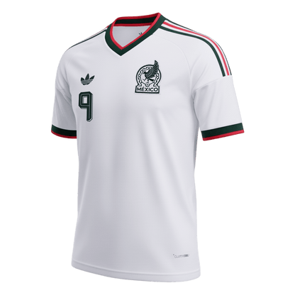 Camiseta RAÚL #9 Mexico 2026 Segunda Equipación Copa del Mundo - Versión Hincha