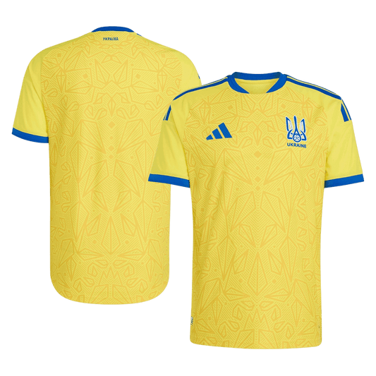 Camiseta Ucrania 2026 Primera Equipación Copa del Mundo - Versión Hincha