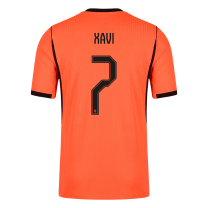 Camiseta Auténtica XAVI #7 Netherlands 2026 Primera Equipación Copa del Mundo -Versión Jugador