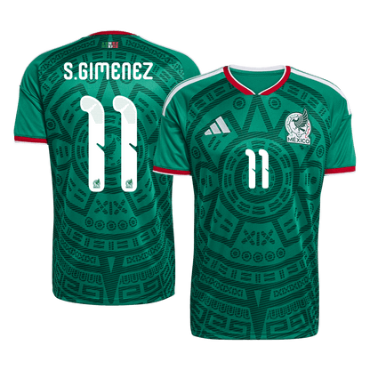 Camiseta S.GIMENEZ #11 Mexico 2026 Primera Equipación Copa del Mundo - Versión Hincha