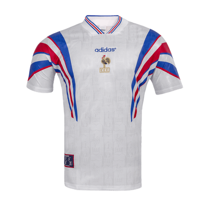 Camiseta Retro 1996 Francia Segunda Equipación