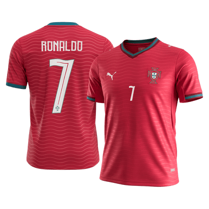 Camiseta Ronaldo #7 Portugal 2026 Primera Equipación Copa del Mundo - Versión Hincha