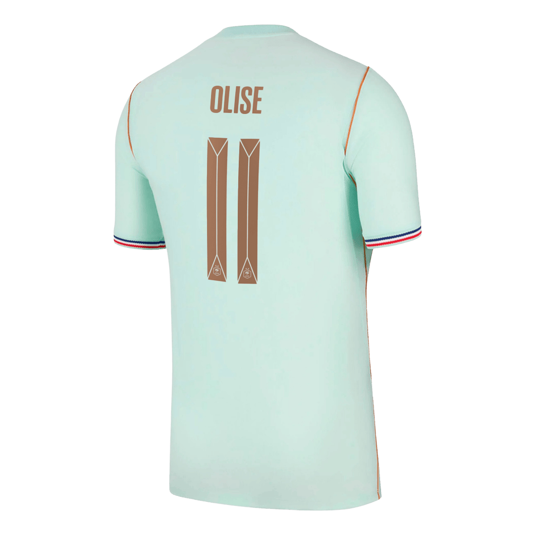 Camiseta Olise #11 Francia 2026 Segunda Equipación Copa del Mundo - Versión Hincha - Vista 7