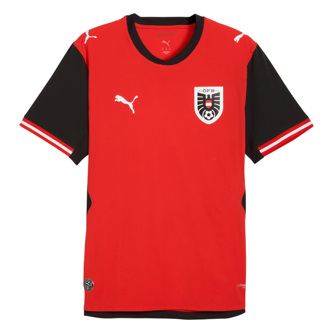 Camiseta Auténtica Austria 2026 Primera Equipación Copa del Mundo - Versión Jugador