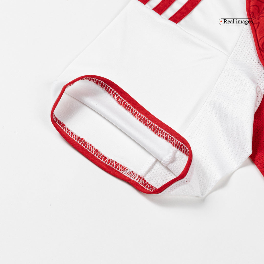 Calidad Premium Camiseta GABRIEL #6 Arsenal 2025/26 Primera Equipación -Versión Hincha
