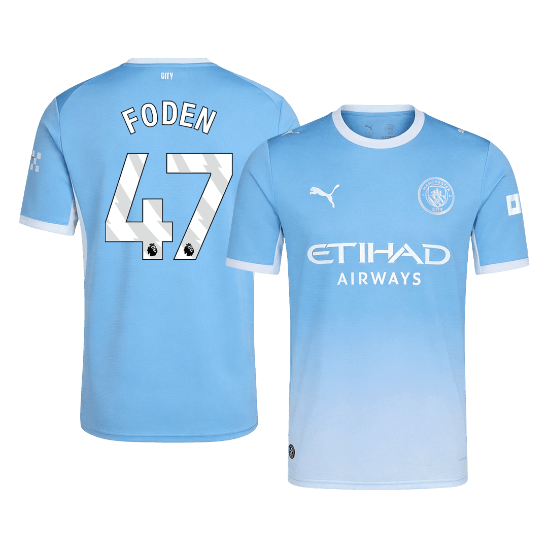Camiseta FODEN #47 Manchester City 2026/27 Primera Equipación - Versión Hincha