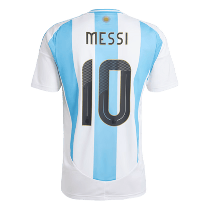 Camiseta MESSI #10 Argentina 2024 Primera Equipación Hombre-Versión Hincha