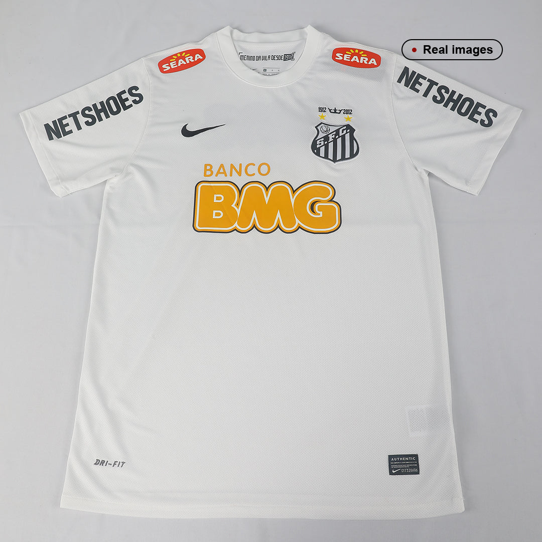 Retro 2012 Neymar Jr. #11 Santos FC Primera Equipación - Vista 2