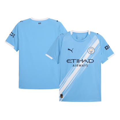 Camiseta Manchester City 2025/26 Home Local Hombre - Versión Hincha(Calidad Premium)