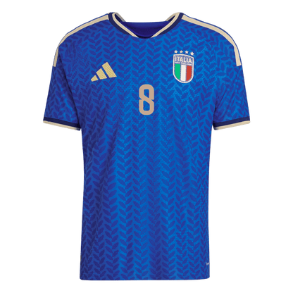 Camiseta Auténtica Tonali #8 Italia 2026 Primera Equipación Copa del Mundo - Versión Jugador - Vista 9