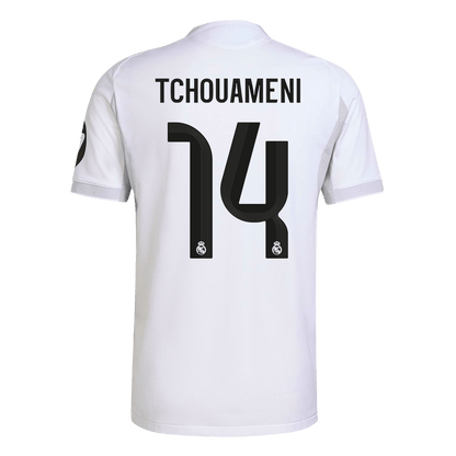 Camiseta Auténtica TCHOUAMENI #14 Real Madrid 2025/26 Primera Equipación -Versión Jugador