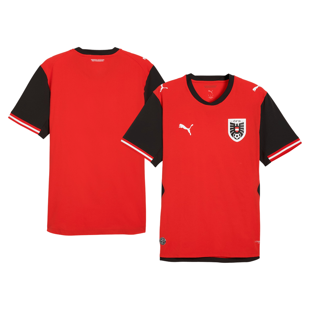 Camiseta Auténtica Austria 2026 Primera Equipación Copa del Mundo - Versión Jugador
