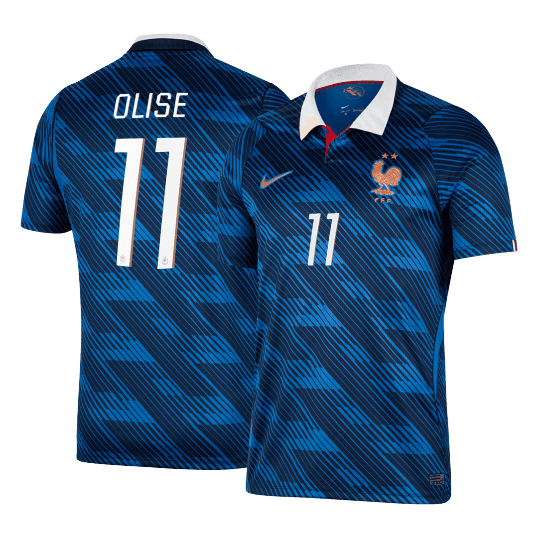 Camiseta Olise #11 Francia 2026 Primera Equipación Copa del Mundo - Versión Hincha
