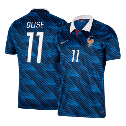 Camiseta Olise #11 Francia 2026 Primera Equipación Copa del Mundo - Versión Hincha