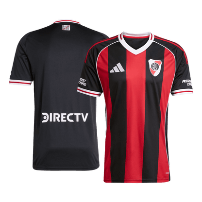 River Plate Away Soccer Jersey 25/26 Red&Black