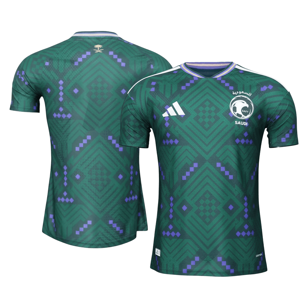 Camiseta Auténtica Arabia Saudí 2026 Primera Equipación Copa del Mundo - Versión Jugador