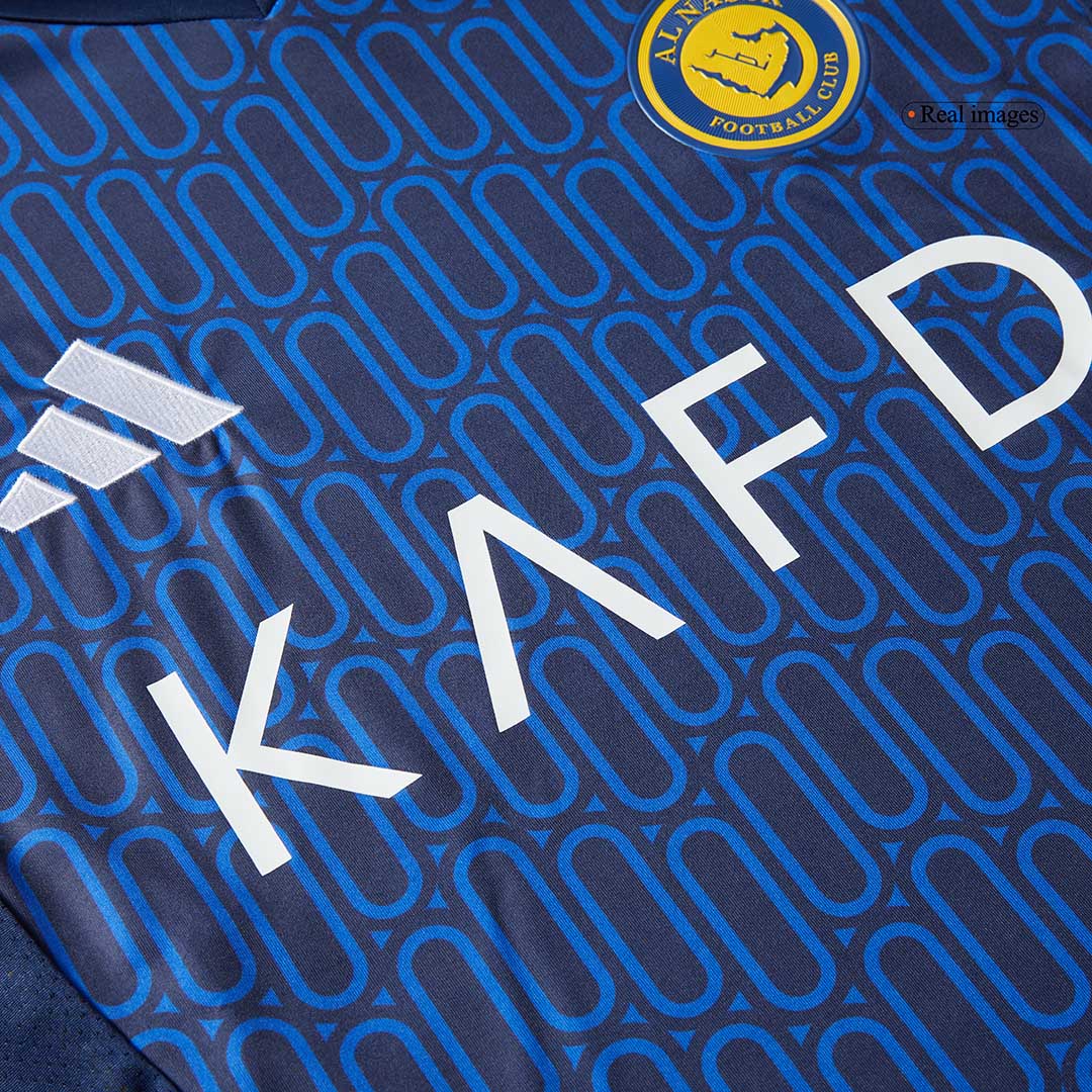 Camiseta RONALDO #7 Al Nassr 2024/25 Segunda Equipación - Versión Hincha