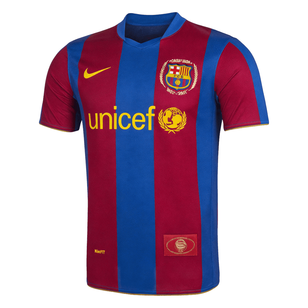 Retro 2007/08 Barcelona Primera Equipación