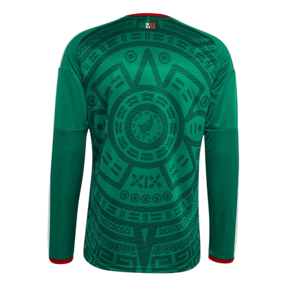 Manga Larga México 2026 Primera Equipación Copa del Mundo - Versión Hincha - Vista 2