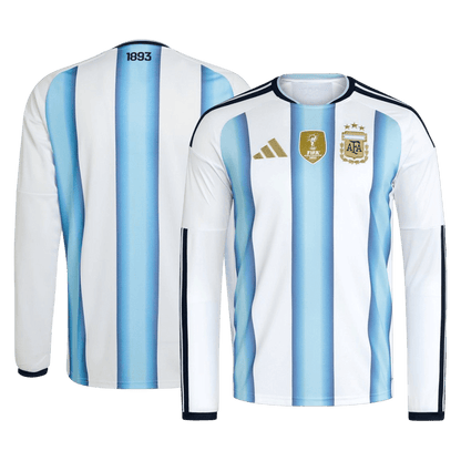 Manga Larga Argentina 2026 Primera Equipación Copa del Mundo -Versión Hincha