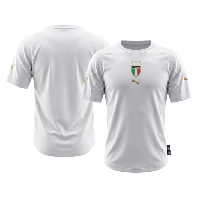 Retro 2004 Italia Segunda Equipación - Vista 6