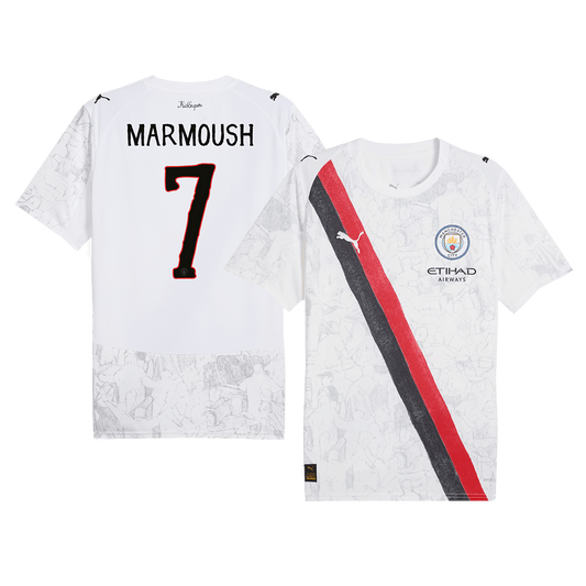 Camiseta MARMOUSH #7 Manchester City 2025/26 Copa Mundial de Clubes Hombre - Versión Hincha