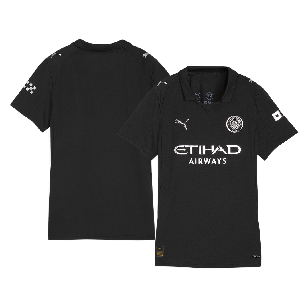 Camiseta Mujer Manchester City 2025/26 Segunda Equipación