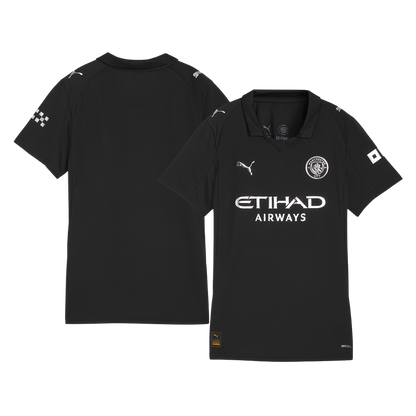 Camiseta Mujer Manchester City 2025/26 Segunda Equipación