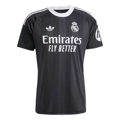 Real Madrid Goalkeeper Soccer Jersey 25/26 Black